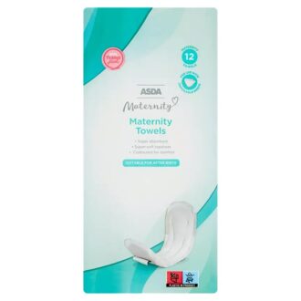 ASDA Matanity Pads Towels 12pk