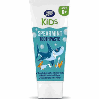 Boots Kids Mint Toothpaste 6+yrs 75ml
