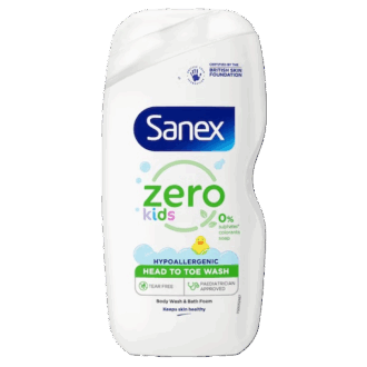 Sanex Zero% Kids Head to Toe Wash 450ml