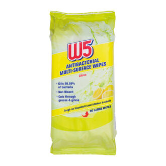 W5 Antibacterial Multi-Surface Wipes Citrus  72s