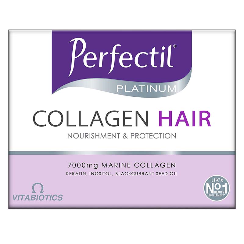 Vitabiotics Perfectil Platinum Collagen Hair Drink 10 x 50ml Bottles
