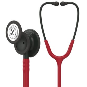 3M Littmann Classic III Monitoring Stethoscope: Burgundy - Black Finish 5868