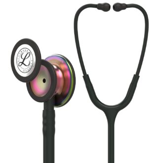 3M Littmann Classic III Monitoring Stethoscope: Black - Rainbow Finish 5870