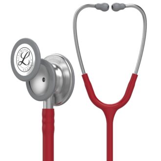 3M Littmann Classic III Monitoring Stethoscope: Burgundy 5627