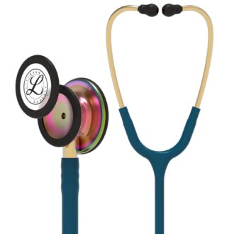3M Littmann Classic III Monitoring Stethoscope: Caribbean Blue Rainbow 5807