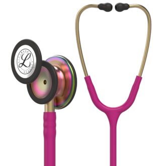 3M Littmann Classic III Monitoring Stethoscope: Raspberry Rainbow 5806