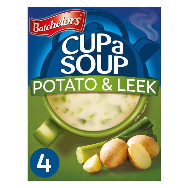 Batchelors Cup A Soup Creamy Potato & Leek 4 Pack 107G