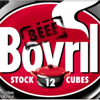 Bovril Beef Stock Cubes  12x10g
