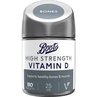 Boots Vitamin D 25 µg Food Supplement 90 Tablets