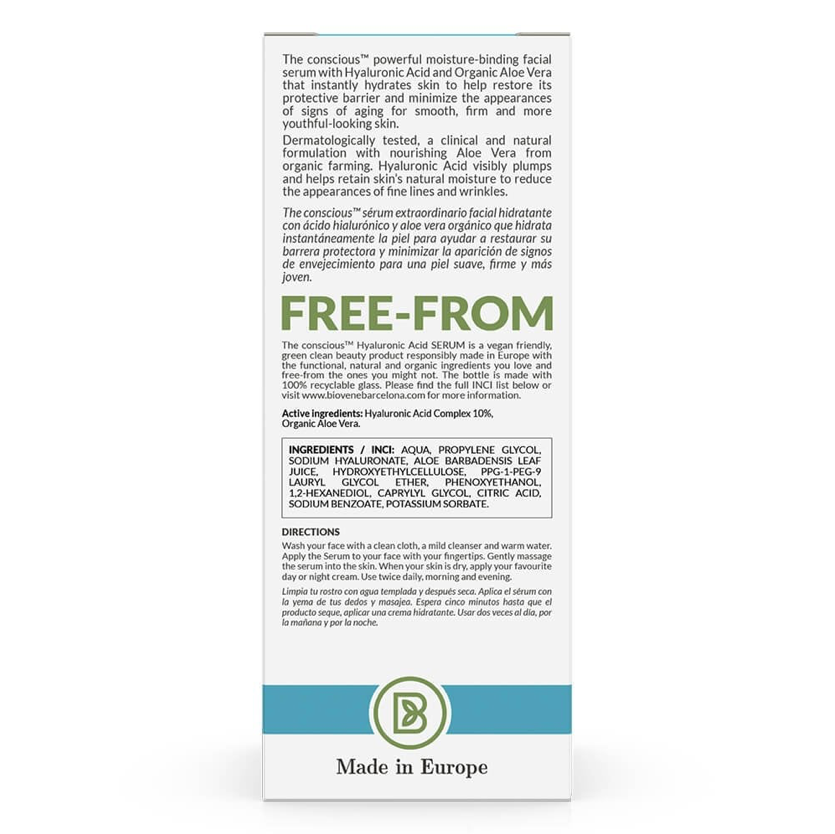 Biovene The Conscious No. 4 Hyaluronic Acid Ultra-Hydrating Super Serum (30ml) - Image 4