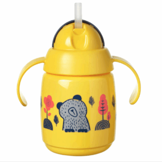 Tommee Tippee Superstar Weighted Straw Cup  6m+, 300ml, Yellow