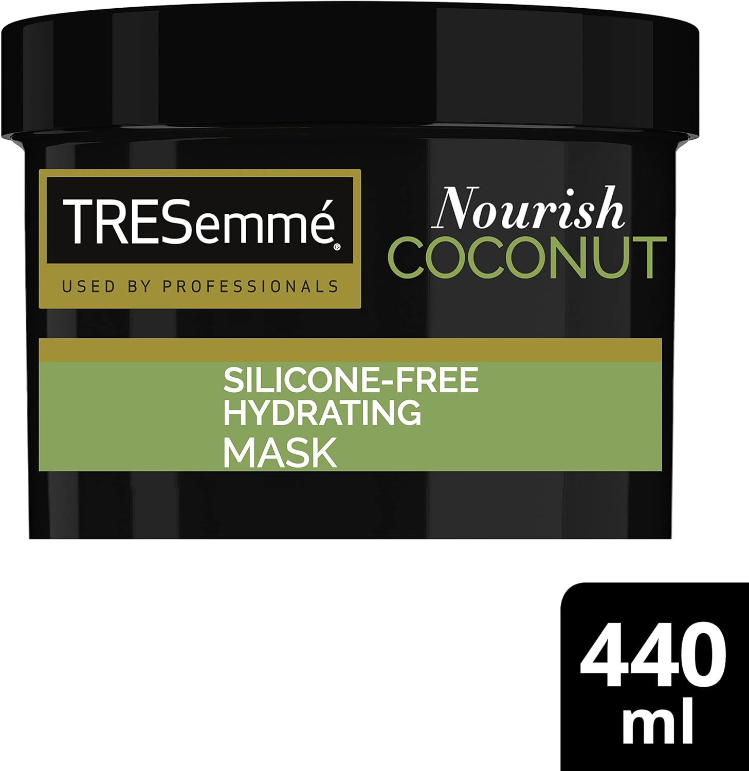 TRESemmé Nourish Coconut Hydrating Mask rinse-out hair treatment with Coconut Oil & Aloe Vera for smooth, shiny, healthy-looking hair 440 ml - Image 2