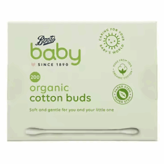 Boots Baby Organic Cotton Buds 200s