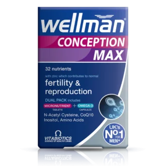 Vitabiotics Wellman Conception Max 84 Tablets/Capsules
