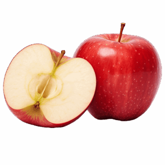 Organic and Fresh Red Apples