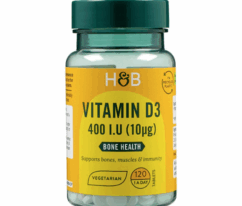 Holland & Barrett Vitamin D3 400 I.U. 10ug 120 Tablets