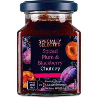 Specially Selected Spiced Spiced Plum & Blackberry Chutney 215g