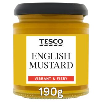 Tesco English Mustard 190G